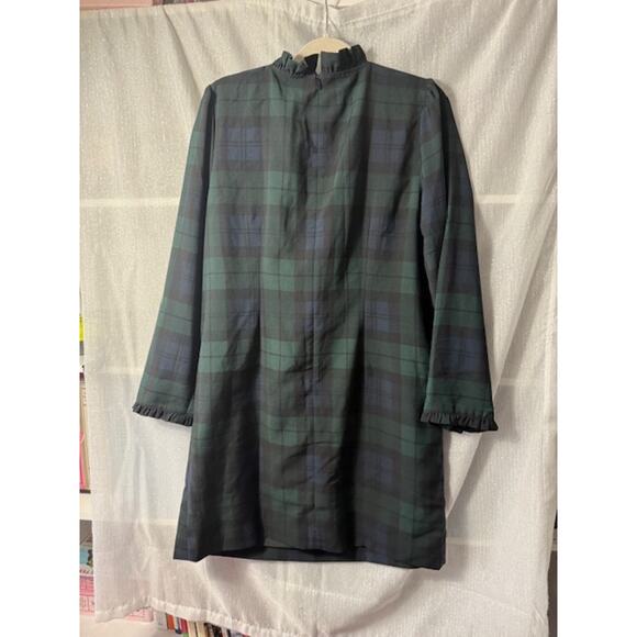 STRAIGHT PLAID DRESS BY J.CREW SIZE 12 - Picture 4 of 4